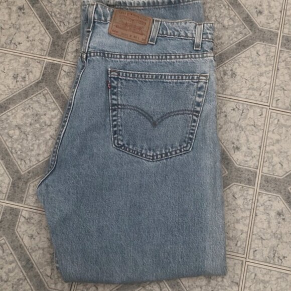 Vintage 90s Levi's 505 Jeans Regular Fit Straight Leg 40x30 Made in USA - Picture 4 of 9